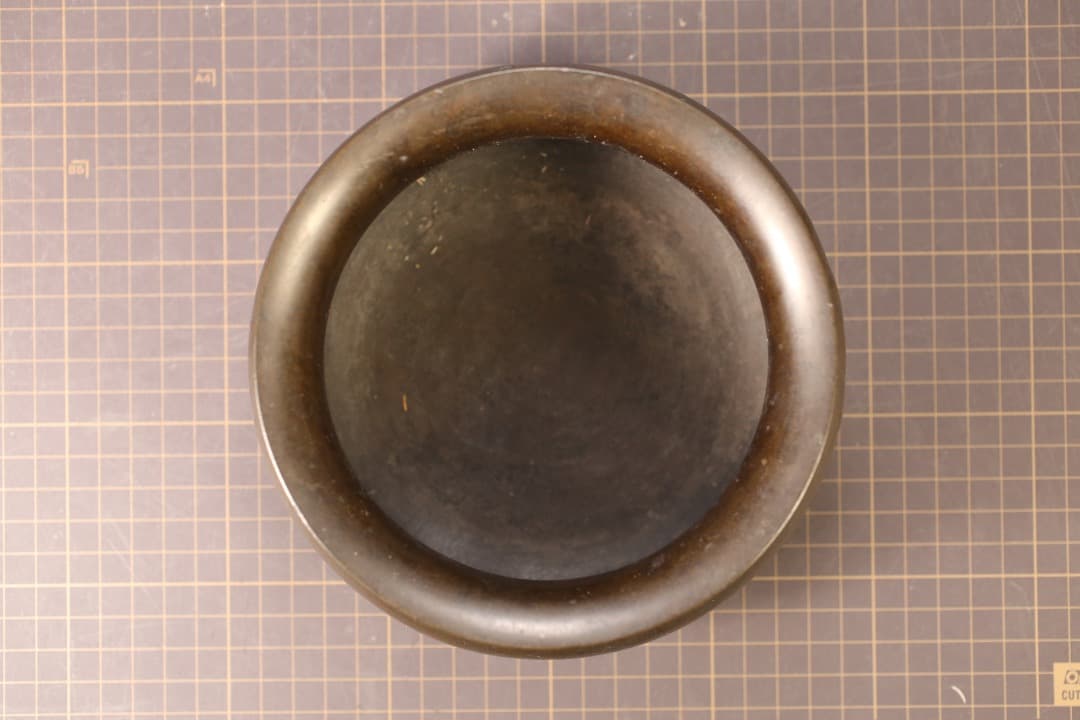 【即購入可】金属工芸品まとめて／慶鐘堂錫製茶入／昌晴正銅製建水／無銘銅製水次茶托