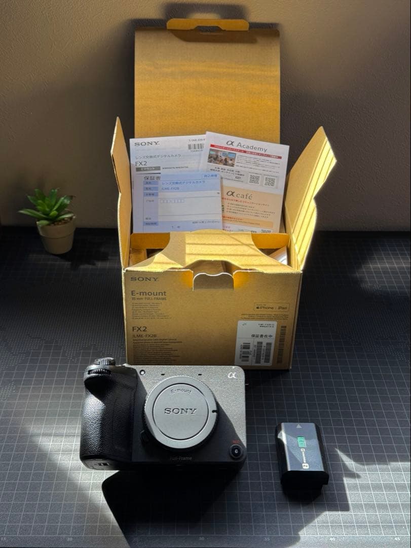 SONY ILME-FX2B FX2 ブラック ボディ ほぼ未使用 動作確認済み