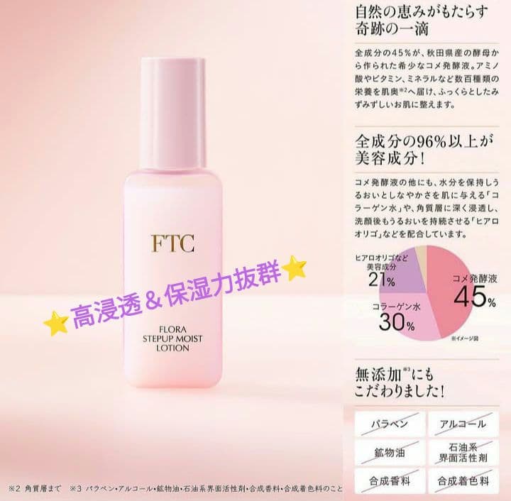 ★FTCフェリーチェトワコ君島十和子★モイストローション＆ホワイトチャージ