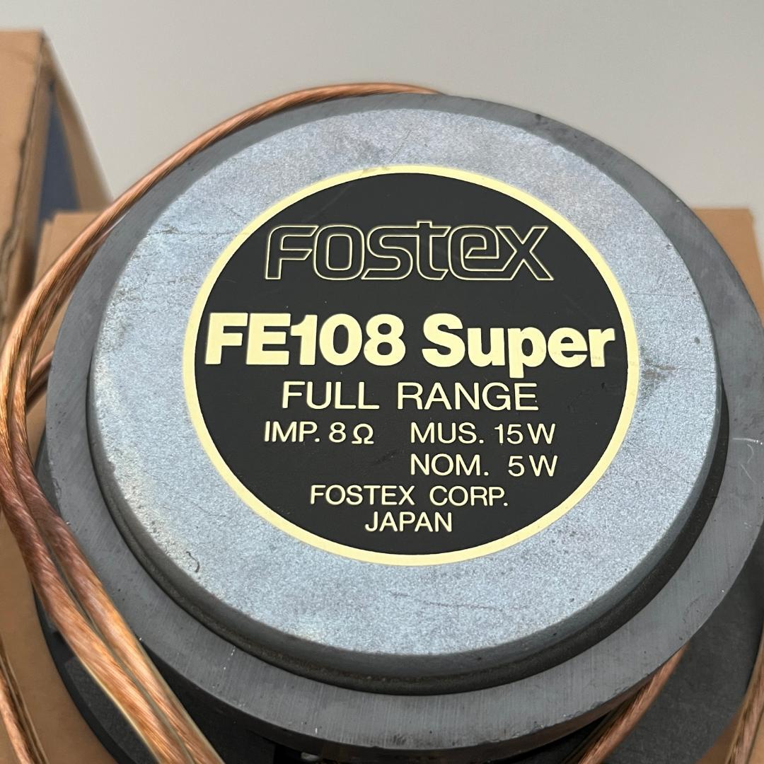 FOSTEX FE108S フルレンジユニット｜ペア｜元箱付