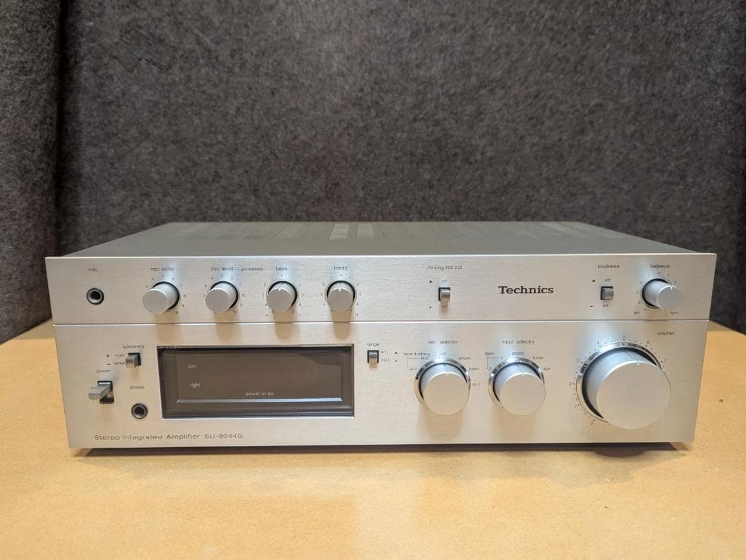 Technics SU-8044G プリメインアンプ 動作確認済 FLメーター