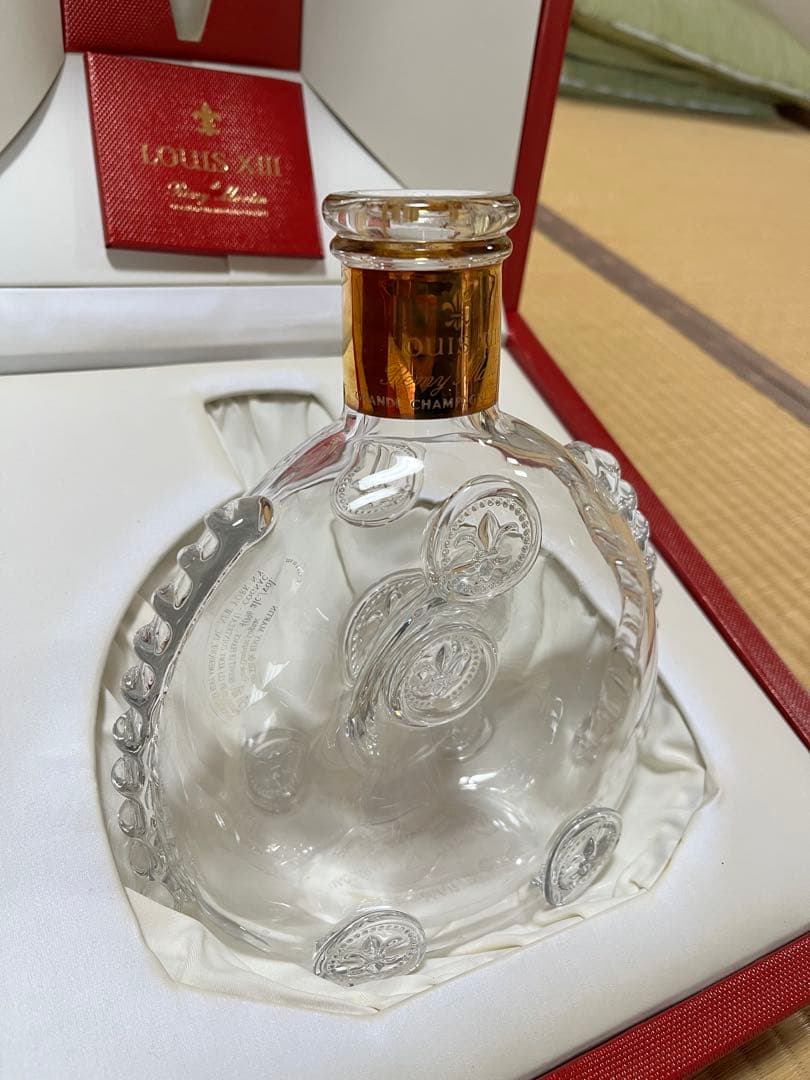 レミーマルタン LOUIS XIII クリスタルガラスボトル【空き瓶】