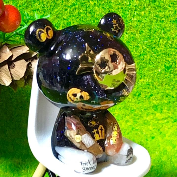 オルゴナイト くま プレミアムハロウィン②
