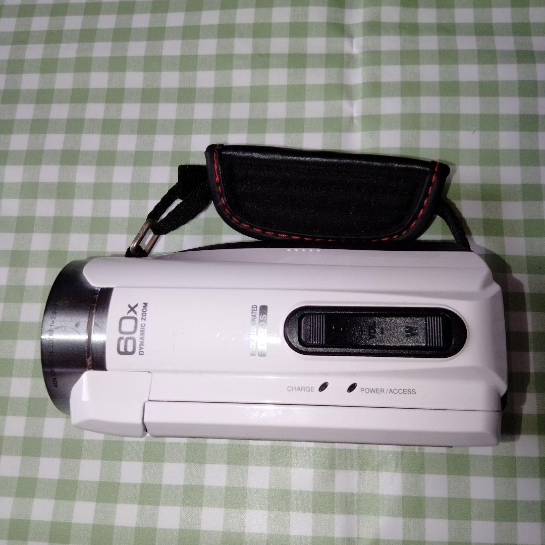 JVC GZ-R70-W ビデオカメラ ハイビジョンメモリームービー 防水仕様