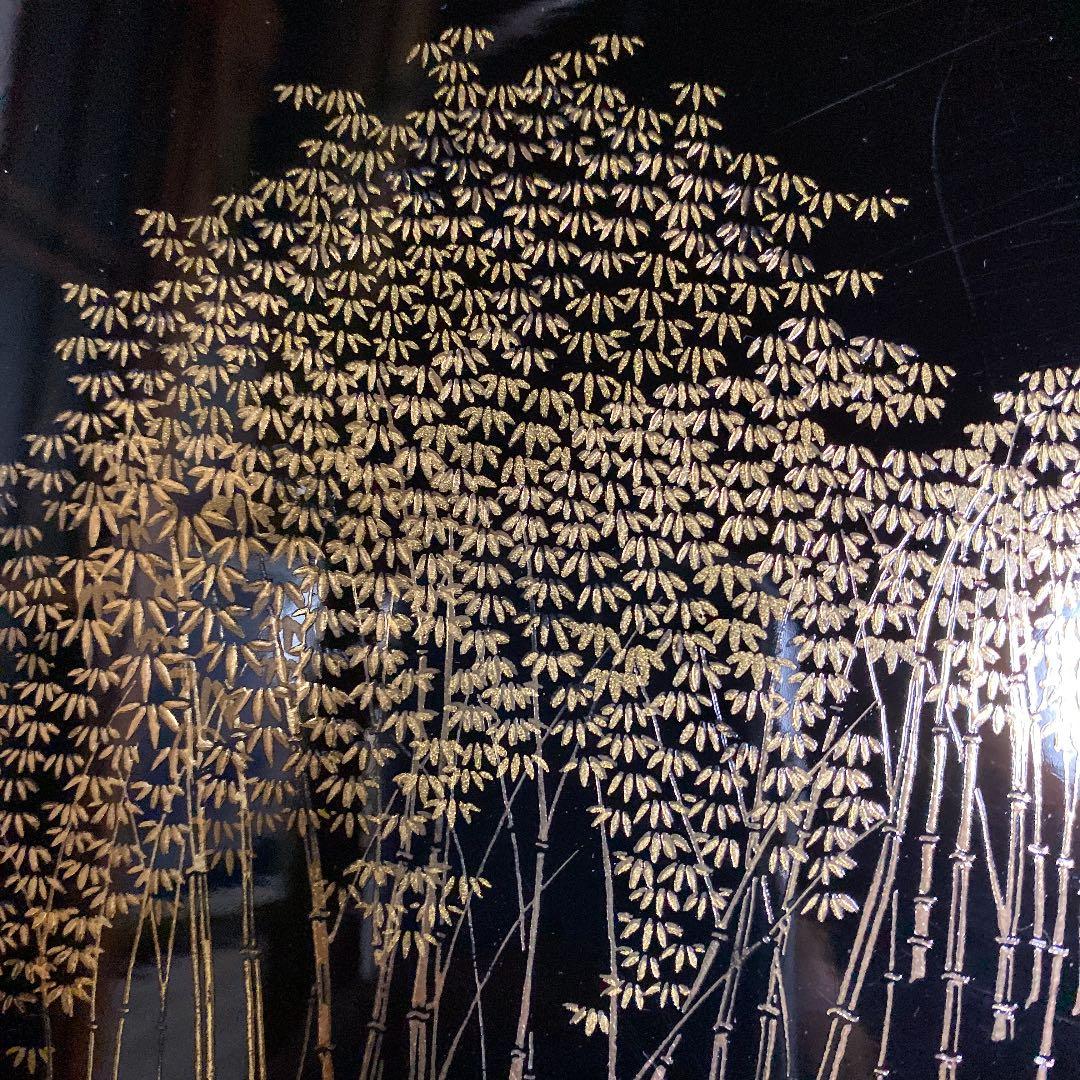 漆器　長手盆