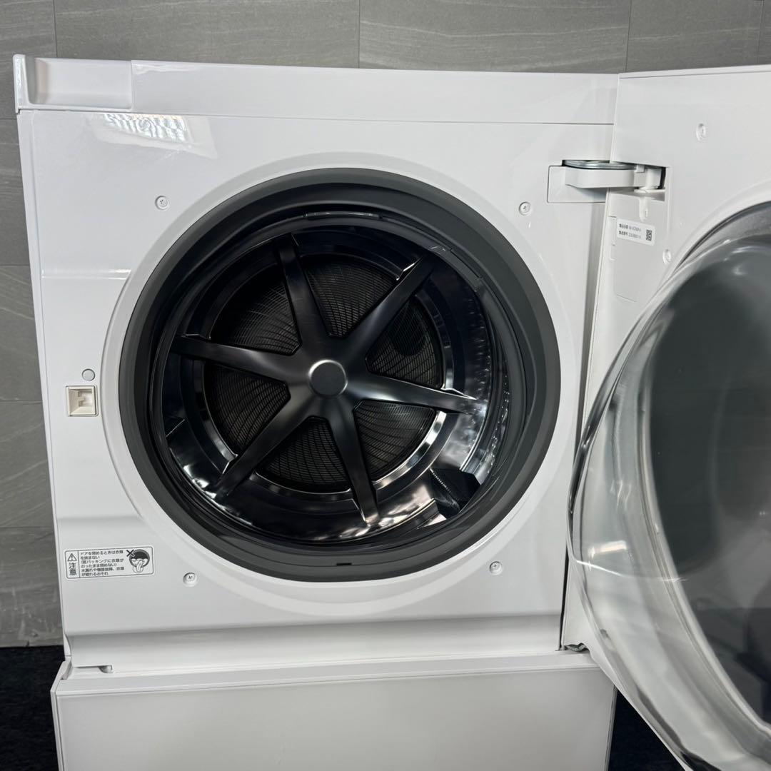 Panasonic ドラム式洗濯機 2022年製 斜め 清掃済み d5430
