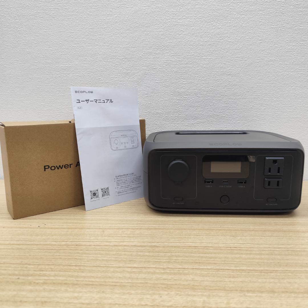 ぽ*ん様 セール!【公式認定整備済品】EcoFlow  3 ポータブル