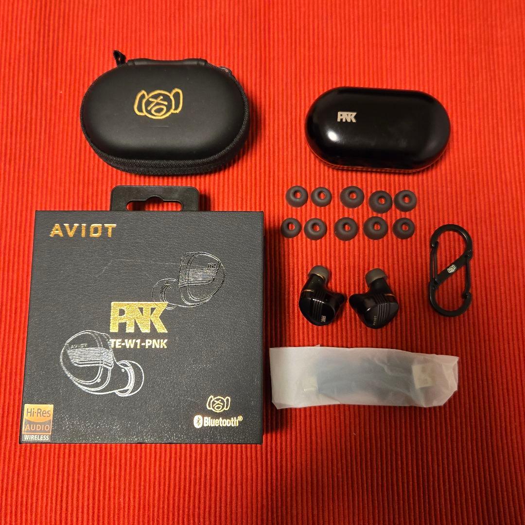 AVIOT TE-W1 PNK ピヤホン8 ワイヤレスイヤホン