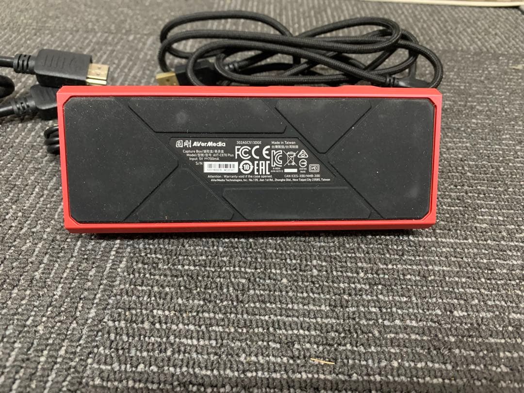 AVerMedia AVT-C878 PLUS ゲームキャプチャー