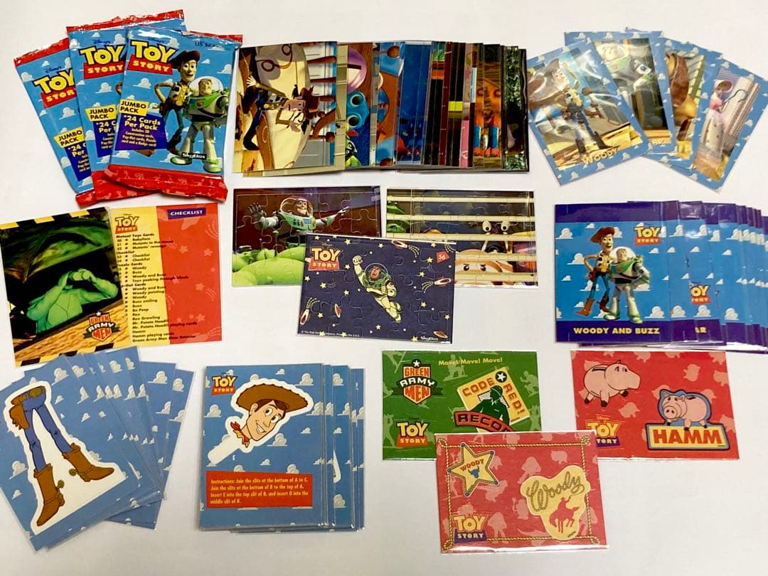 【美品】トイ・ストーリー トレーディングカード トレカ シール まとめセット