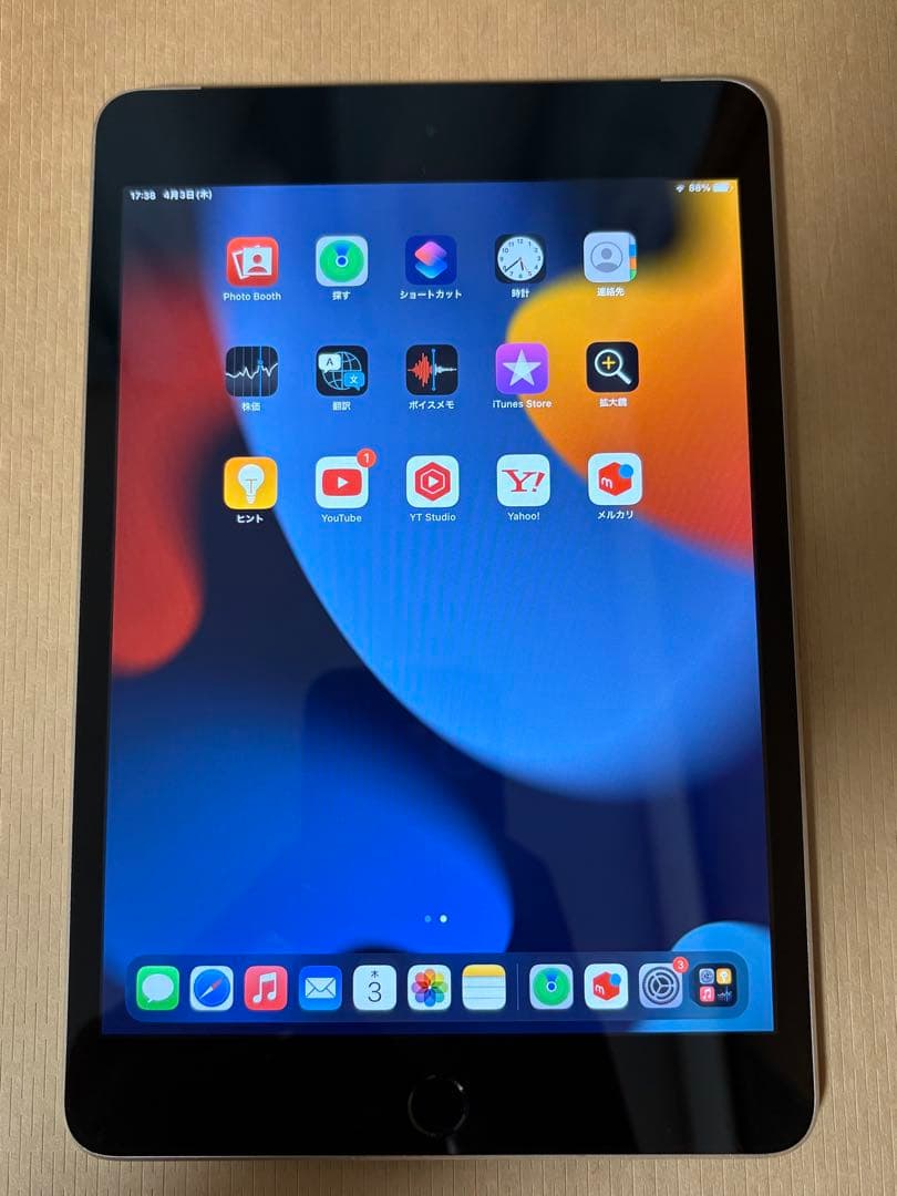 バッテリー新品iPad mini4 16GBwifi+cellular