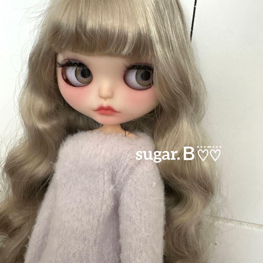 新年♡アイシードールカスタム❤︎シルバーブロンド❤︎