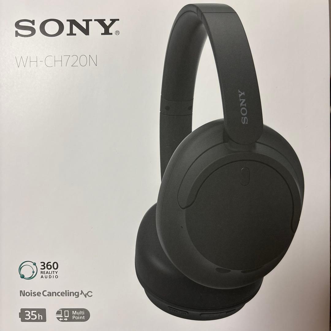 SONY WH-CH720Nワイヤレスヘッドホン ブラック