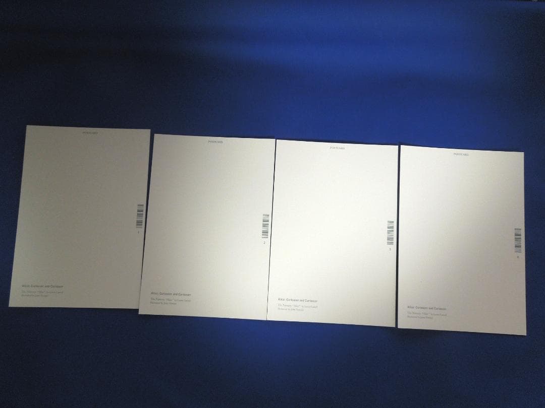 美術館グッズ【5343】　ポストカード〈カラー〉　アリス展　全16枚セット
