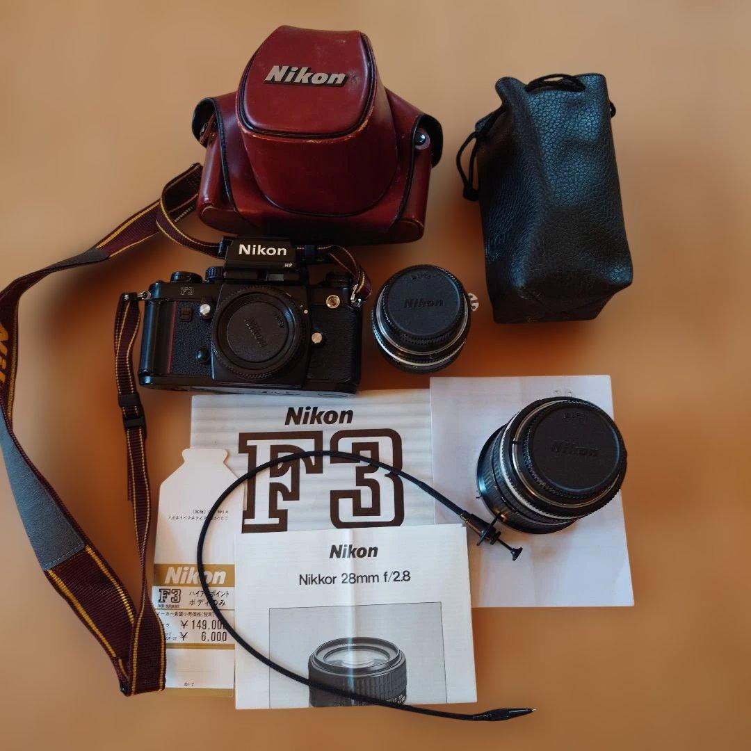 Nikon F3 HP 一眼レフカメラ レンズ付