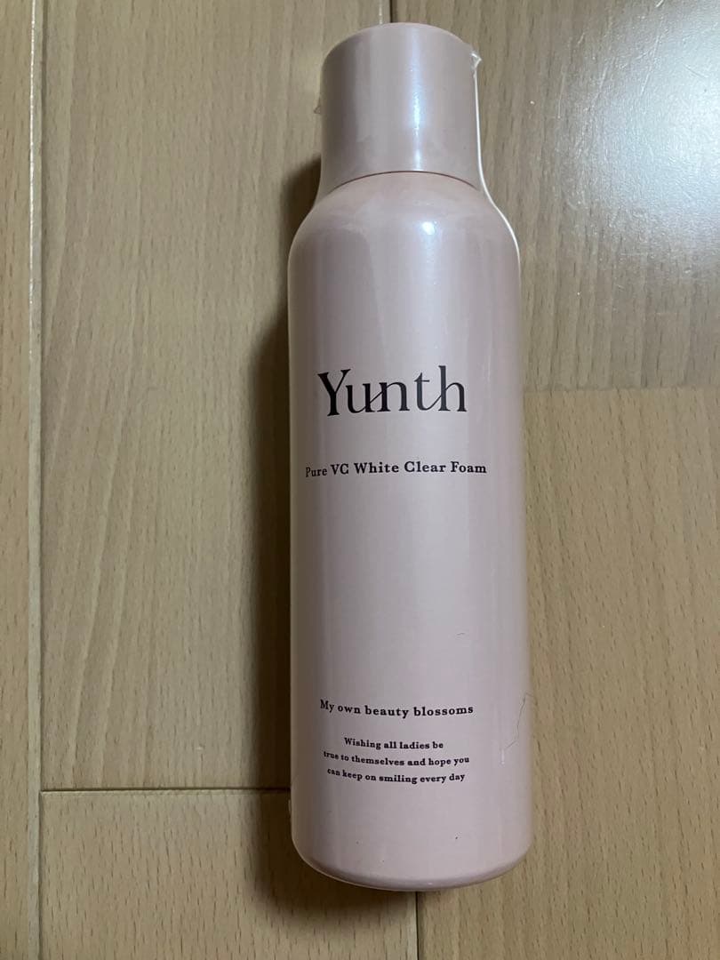 Yunth ホワイトクリアフォーム 3本 新品