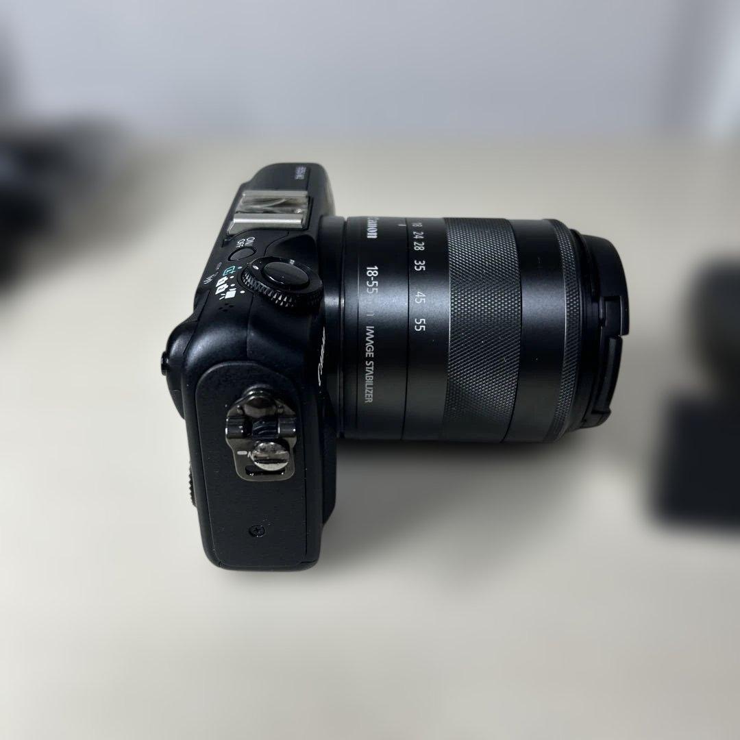 Canon EOS M2 ミラーレス一眼 18-55mm レンズ付き