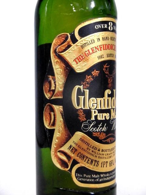 【L2】グレンフィディック 8年 70年代 箱付 756ml