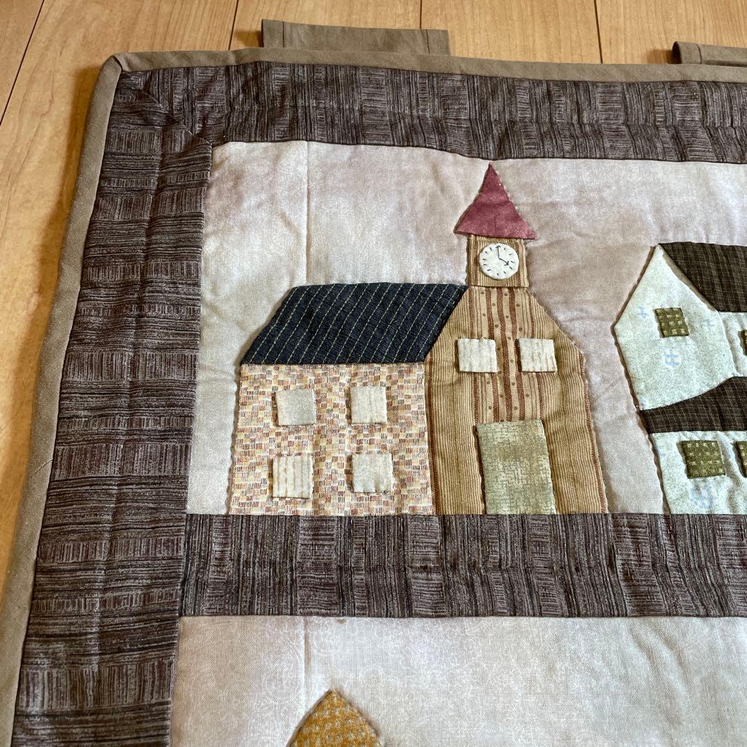 パッチワーク　キルト　タペストリー　ハンドメイド