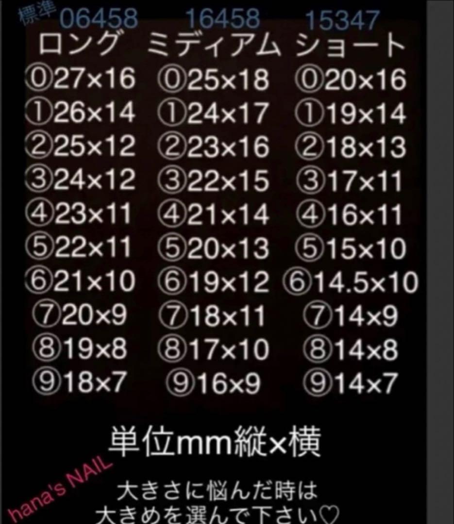 ネイルチップ146番 527番 456番