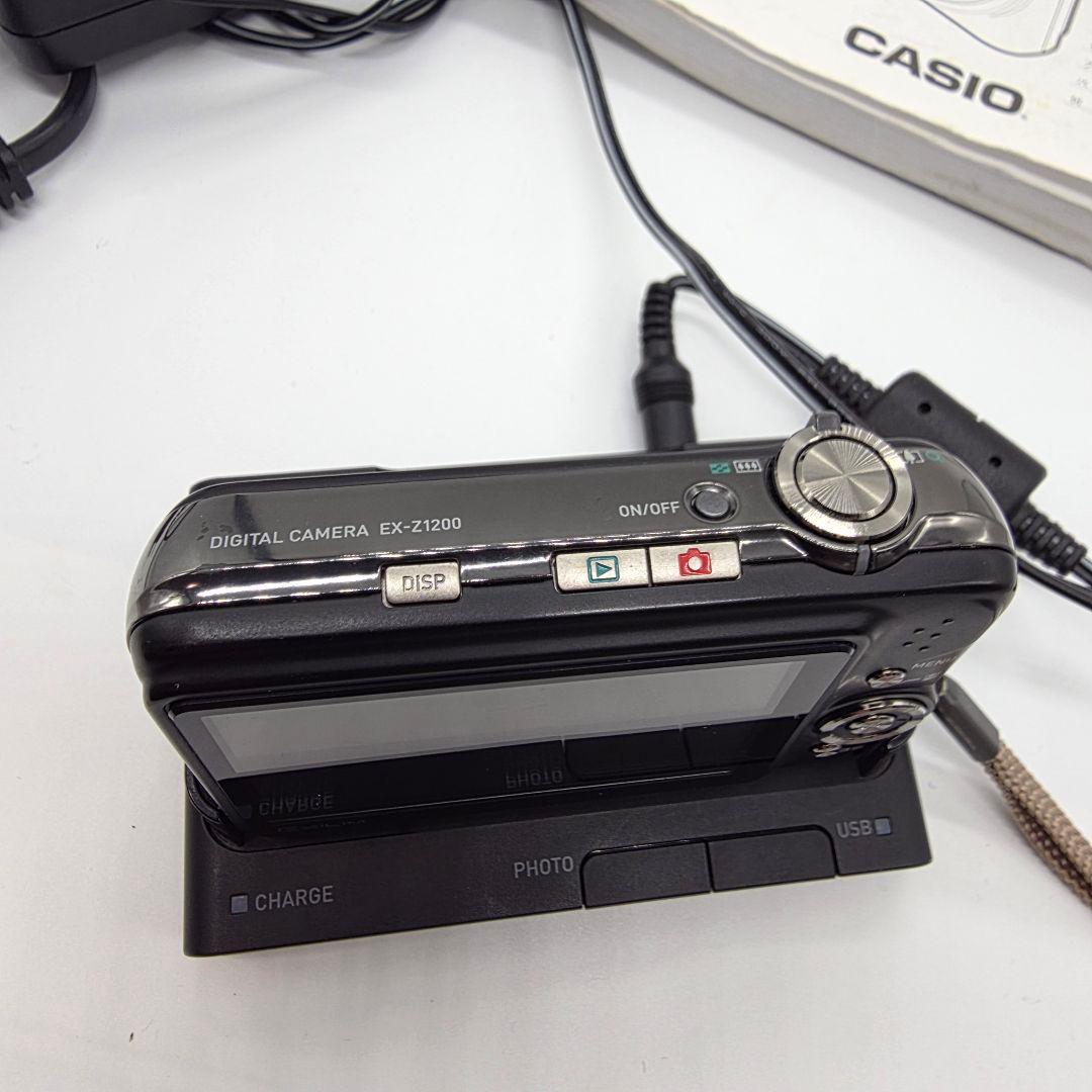 動作確認済 CASIO EXILIM EX Z1200 ブラック デジカメ