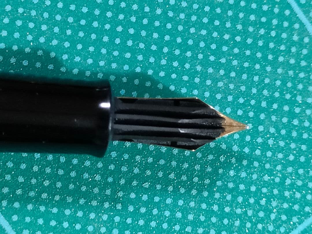 Pelikan　ペリカン　140　万年筆　EF　緑縞
