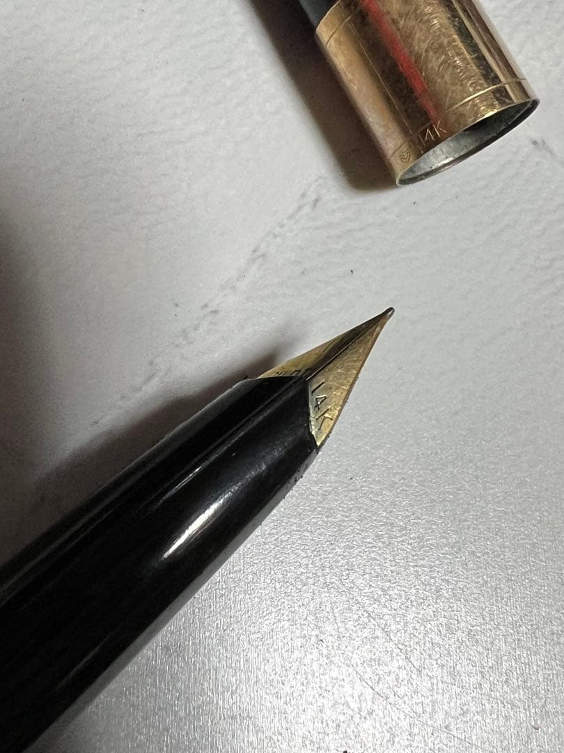 パイロット　pilot 14k 万年筆　　昭和レトロ　アンティーク