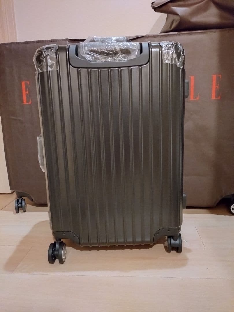 ELLE アルミスーツケース 1個 (まとめ買い可) ≪新品≫