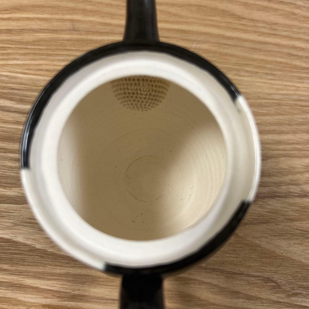 人気作家　陶芸作家　常滑焼　常緑窯　丹下悦子　金彩　ドット　急須　茶器　希少