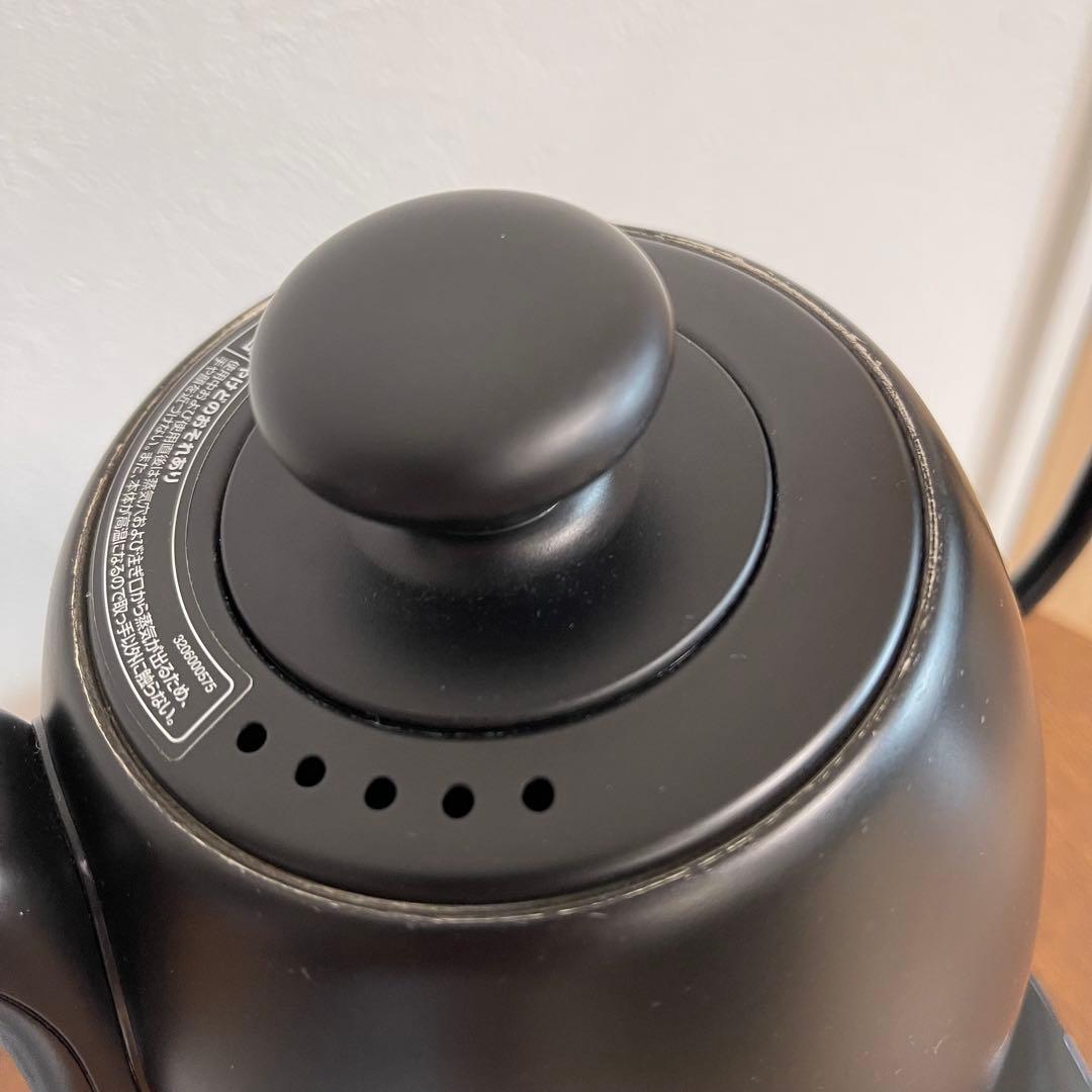 T-fal ブラック 電気ケトル　カフェコントロール　1L KO9238JP