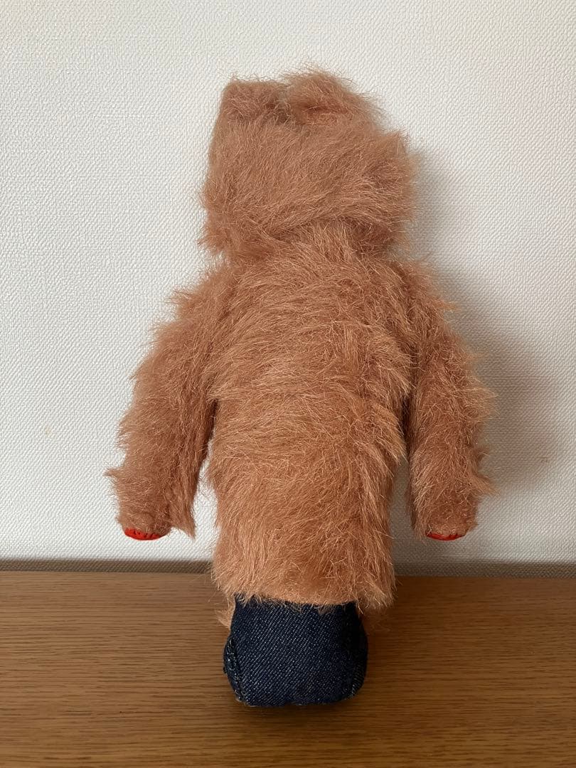 作家さんの茶色いクマのぬいぐるみ　テディベア