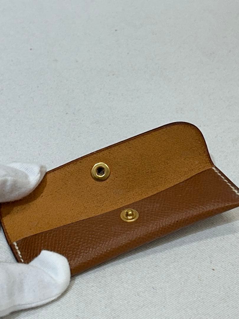 Hermes エルメス バッファローホーン くし コーム レザーケース