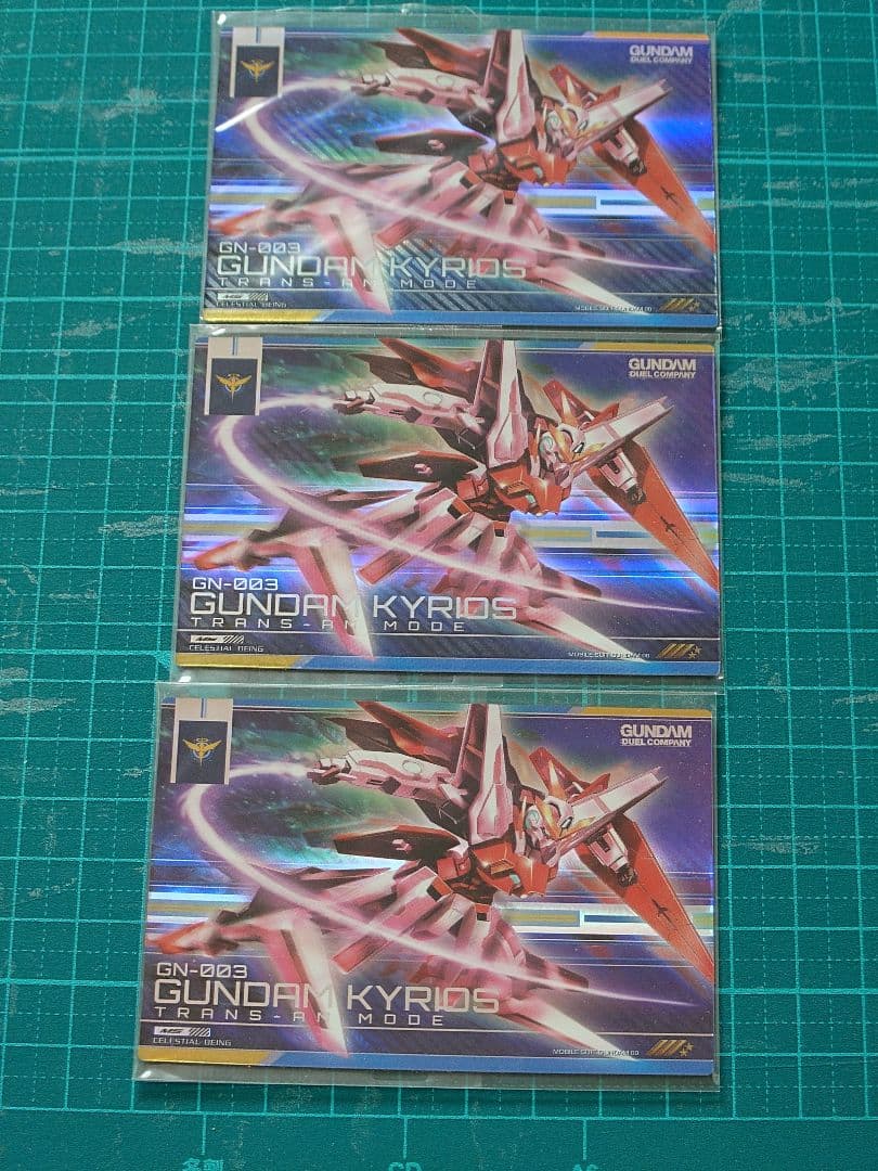 ガンダム　デュエルカンパニー　00＆00F　シリーズセット30枚　レアカード