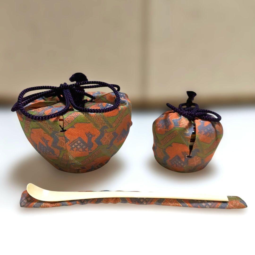 茶道具　輪島塗　千鳥蒔絵利休茶箱