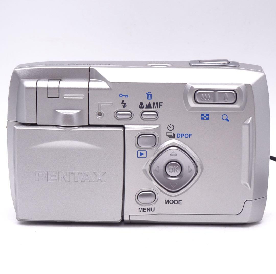 【動作確認済】 PENTAX 33L オールドコンデジ 単三電池駆動