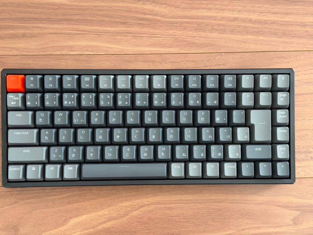 Keychron K2 日本語配列 赤軸 アルミフレーム RGBライト