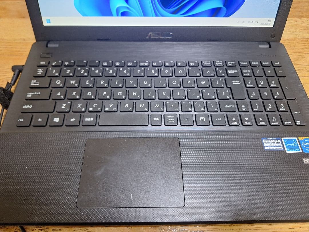 ASUS X551MA ノートPC Windows 11 本体 セット