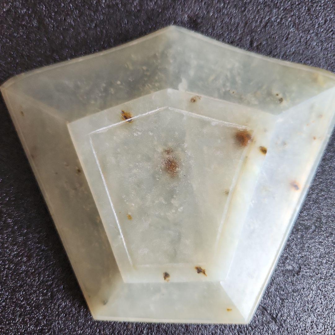 清朝時代白玉で作られた小皿