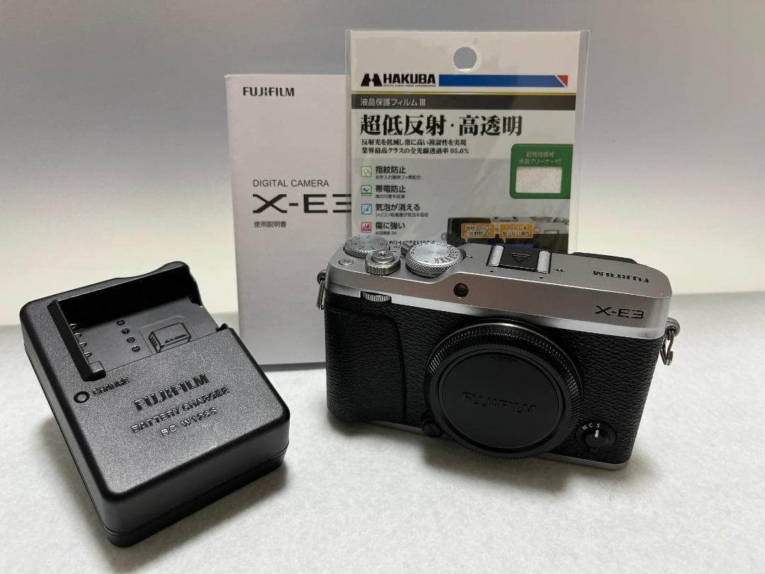 【極美品】フジフイルム X-E3 ボディー fujifilm xe3