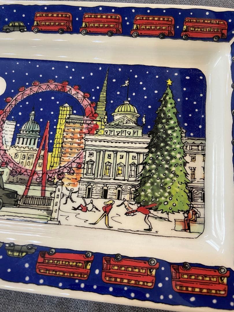 【大皿30cm】エマブリッジウォーター/London at Christmas