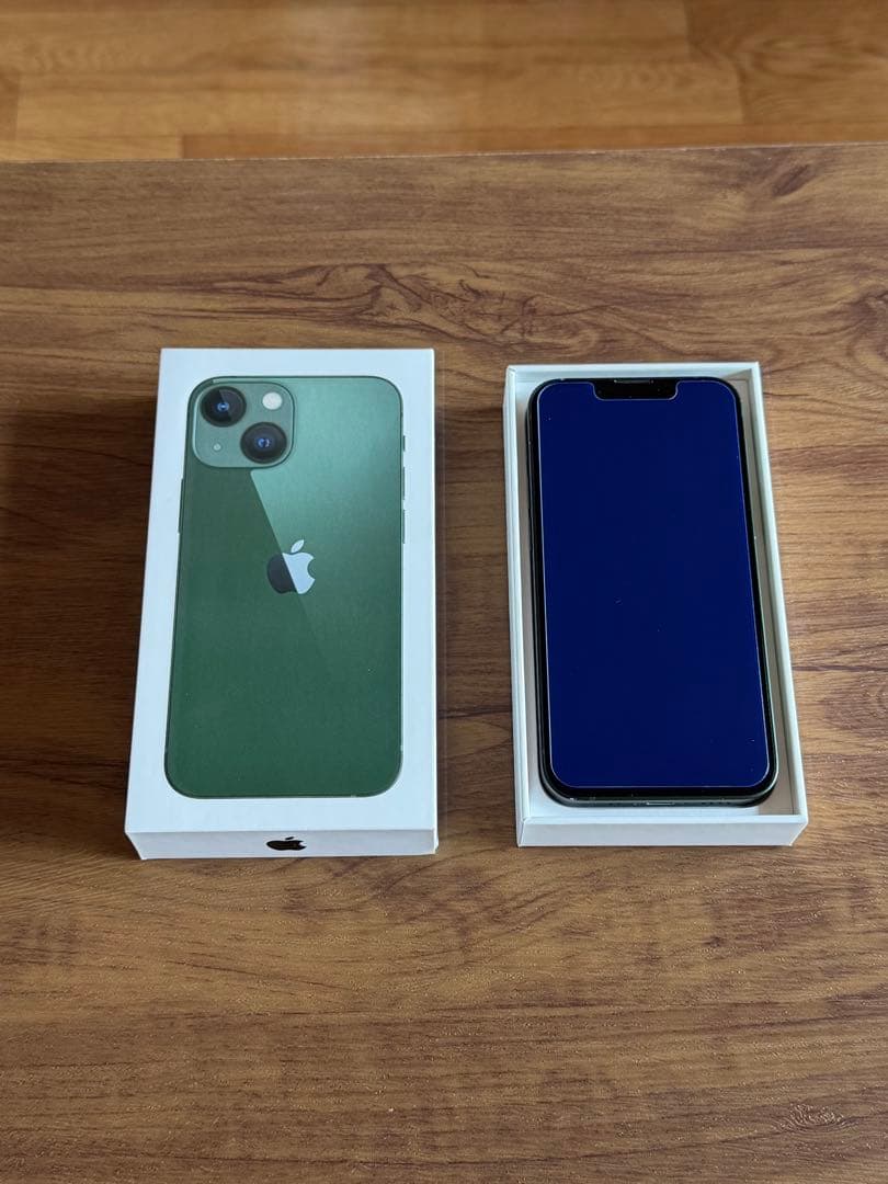 【最終値引】iPhone 13mini 美品　グリーン 128GB SIMフリー