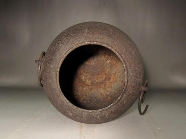 １０代大西清右衛門　浄雪　天保時代　棗釜　清右衛門極めの逸品 r569