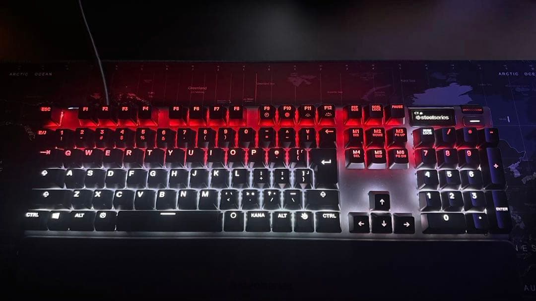 【美品/清掃済】SteelSeries Apex Pro JP 静音リング付