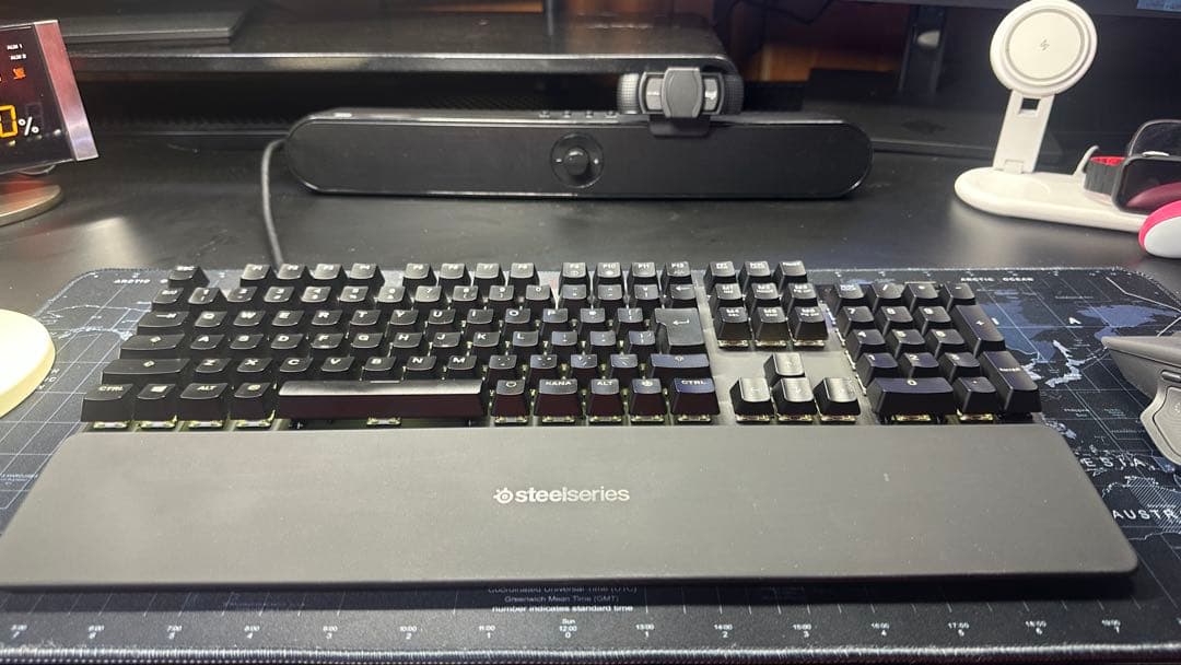 【美品/清掃済】SteelSeries Apex Pro JP 静音リング付