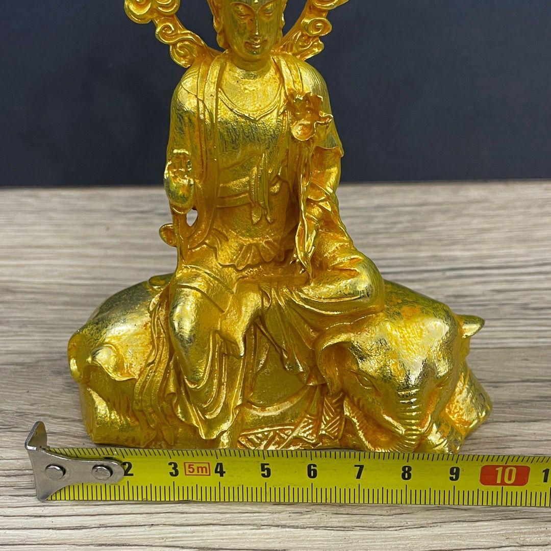 仏教美術 中国 仏像 自在観音 小仏像 銅製 銅器