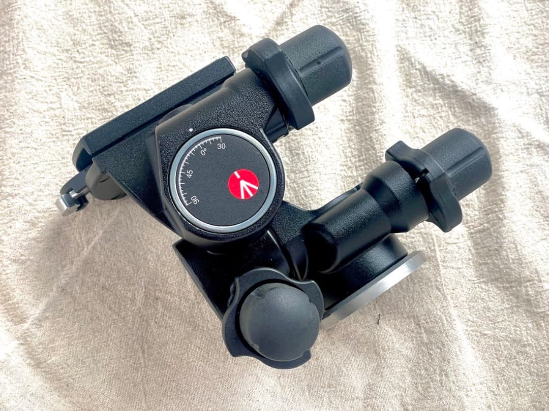 マンフロット Manfrotto ギア付きジュニア雲台 410