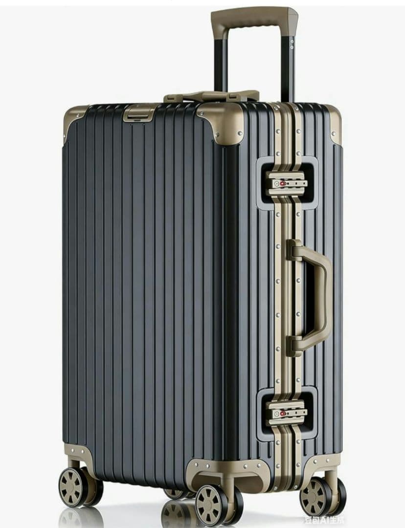 lanbao アルミニウムスーツケース 180L TSAロック付き