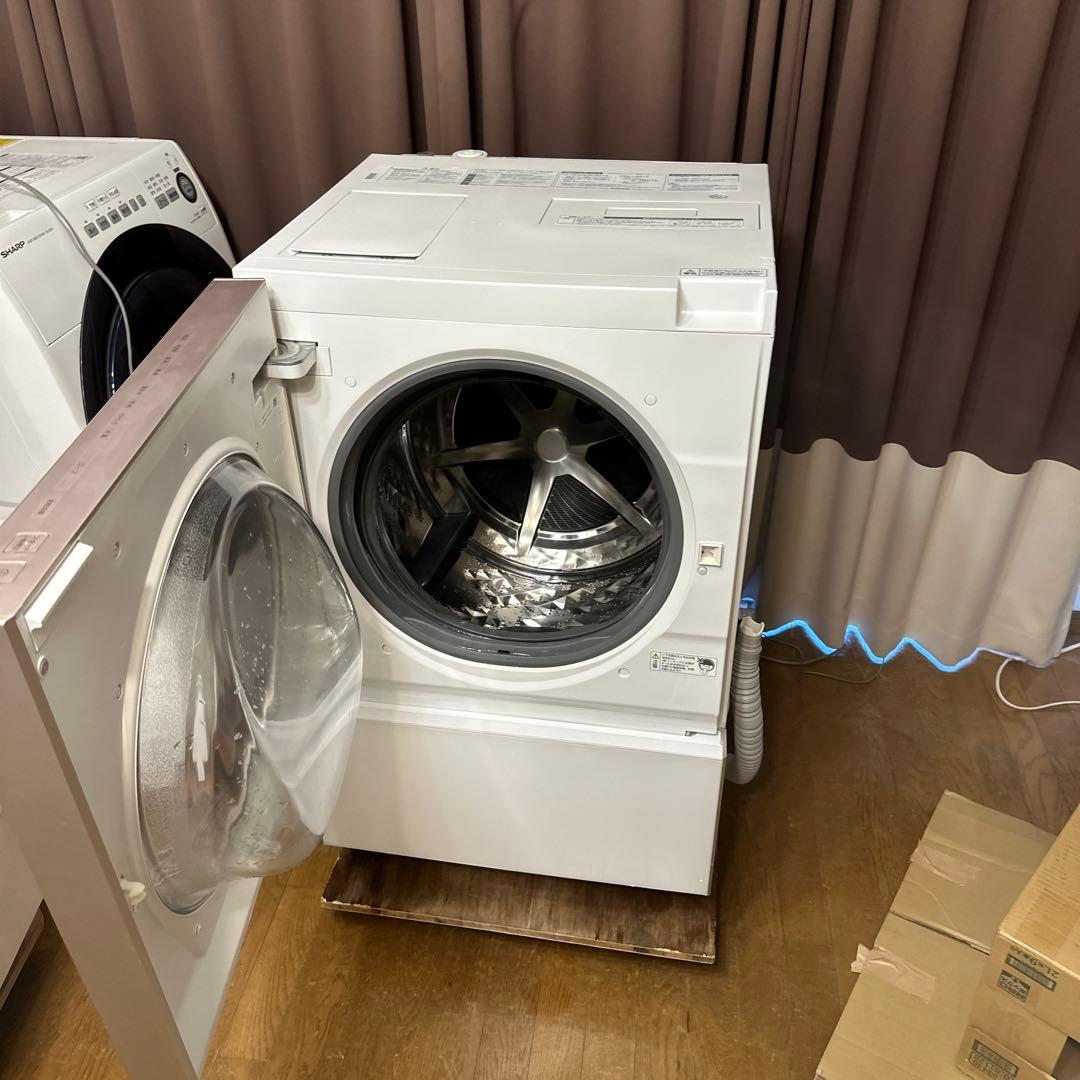 分解清掃済み　パナソニック ドラム式洗濯乾燥機　自動投入　キューブル