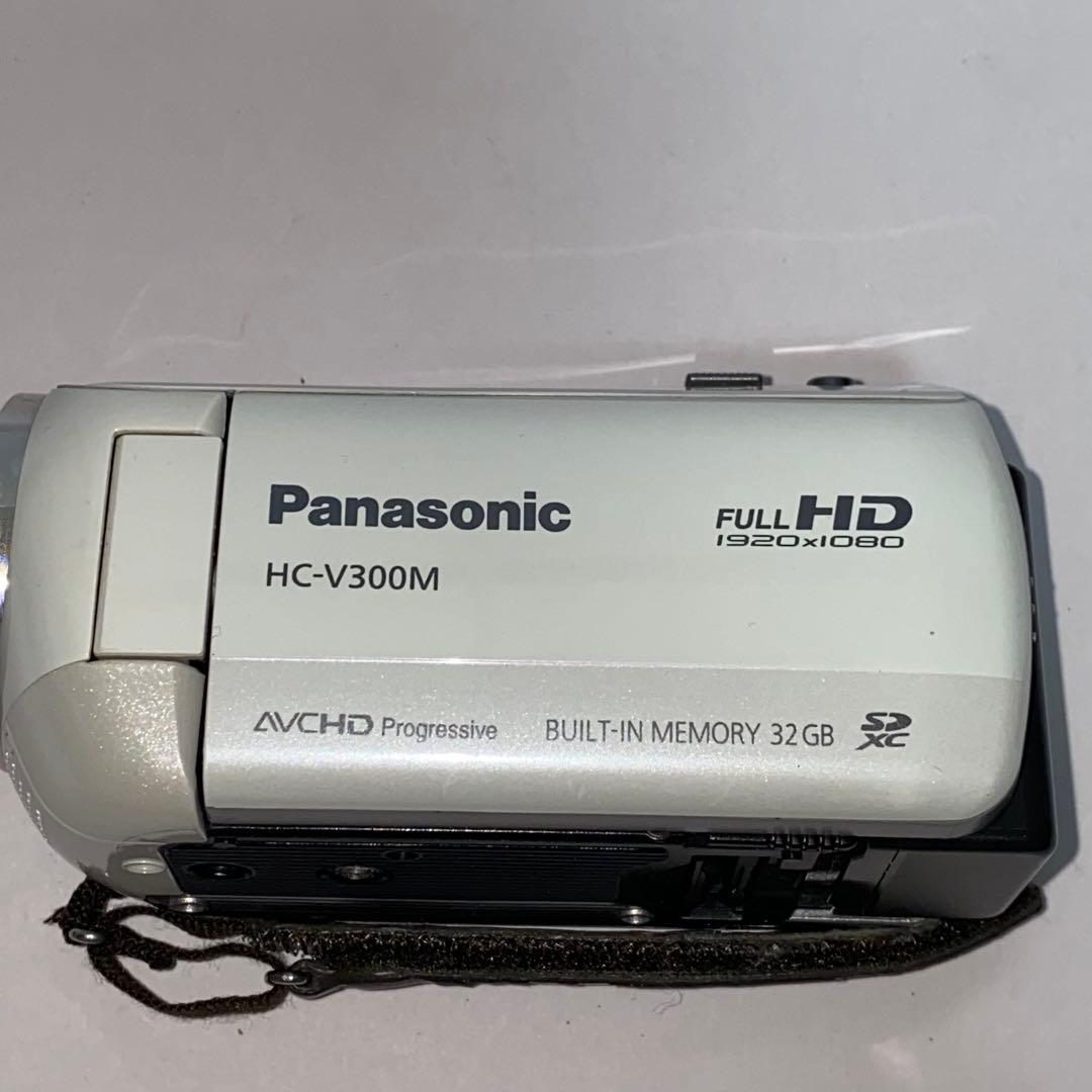 Panasonic HC-V300M -Wビデオカメラ フルHD バッテリー2個