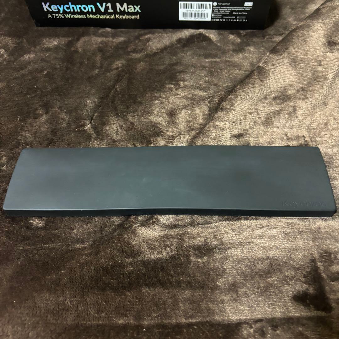 【パームレスト付】Keychron V1 Max 75% US配列 茶軸
